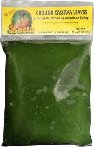 Ground Cassava Leaves (16 Oz)