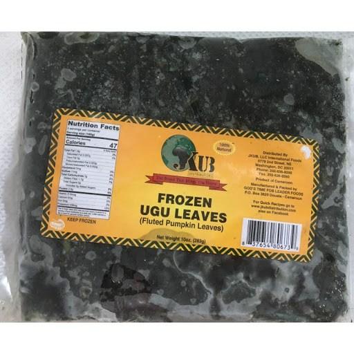 Frozen Ugu Leaves